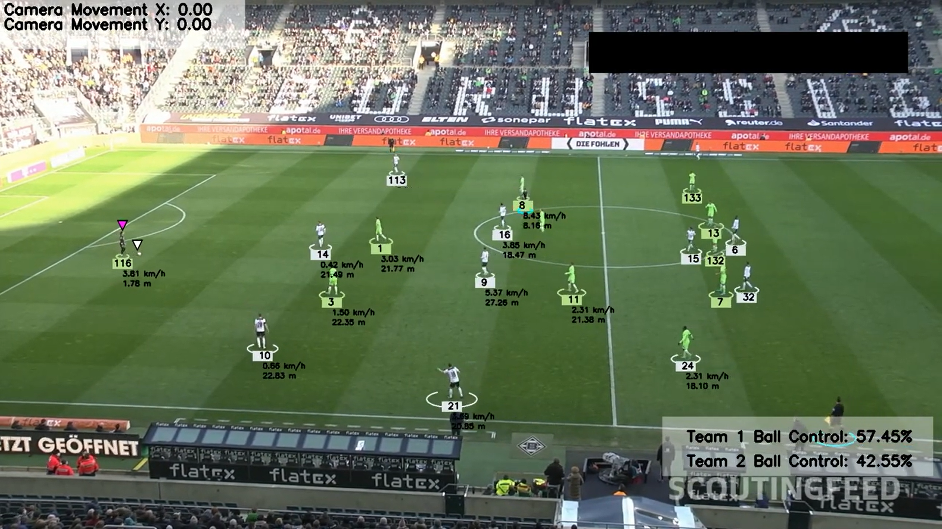 Screenshot of PitchVision