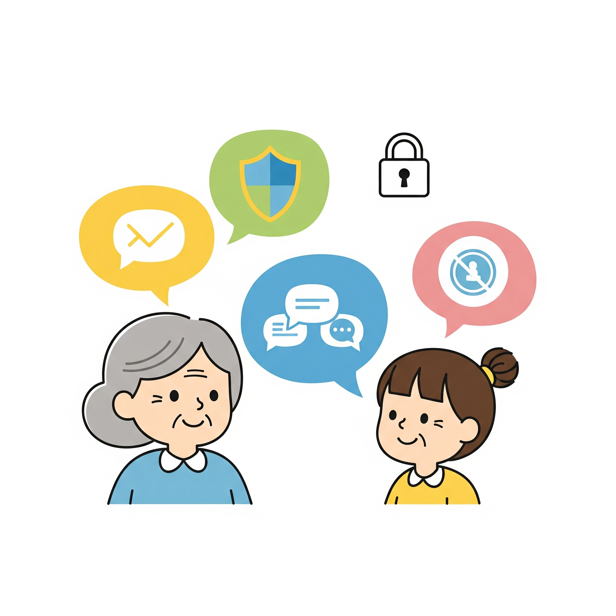 Screenshot of SafeChat